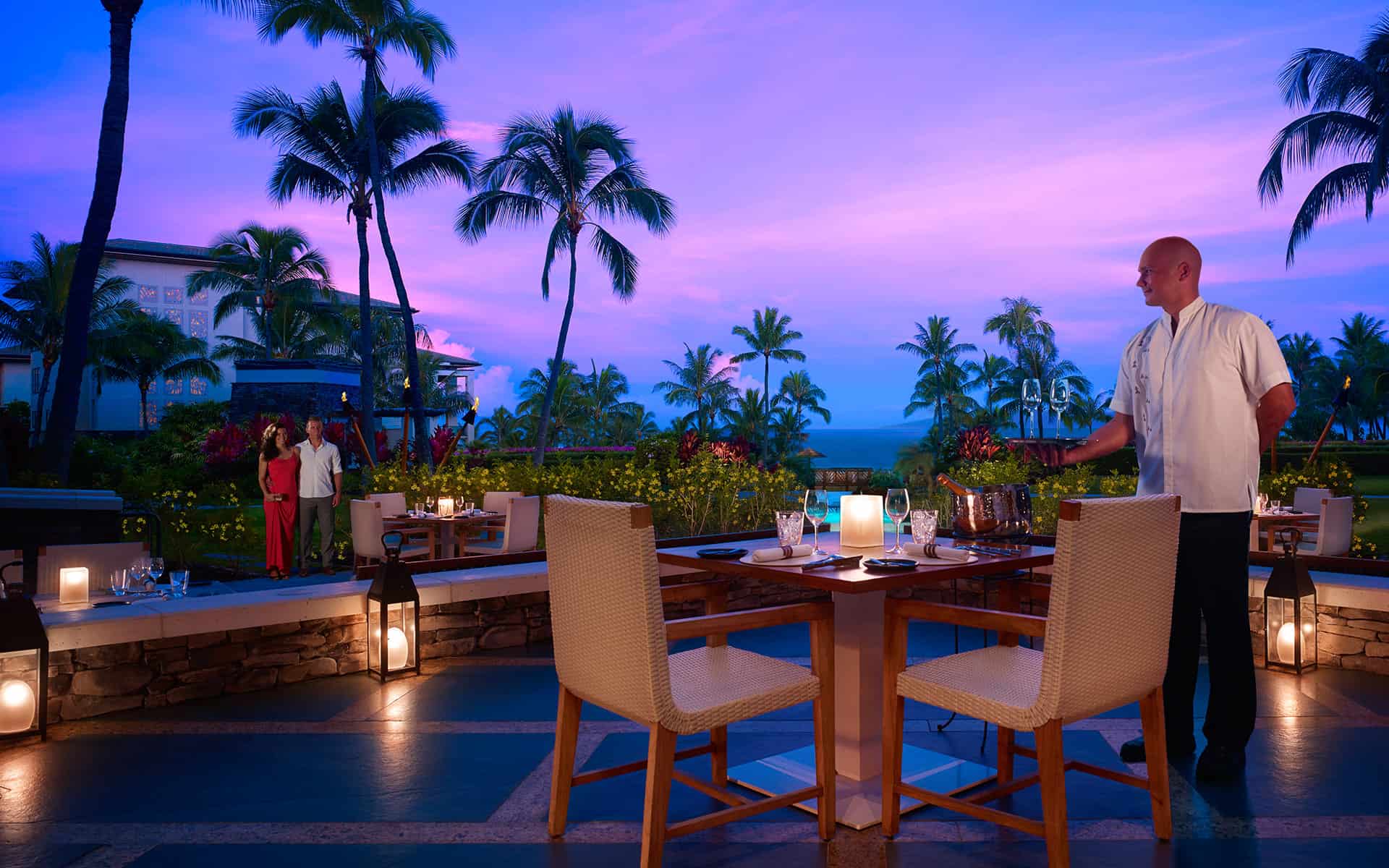 Cane & Canoe Maui Restaurant Image Gallery Montage Kapalua Bay